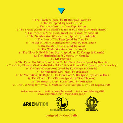 Wale More About Nothing mixtape tracklist