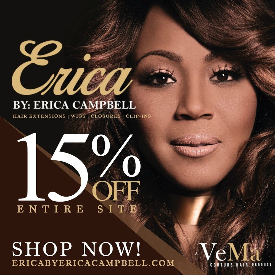 Erica Campbell Hair Line