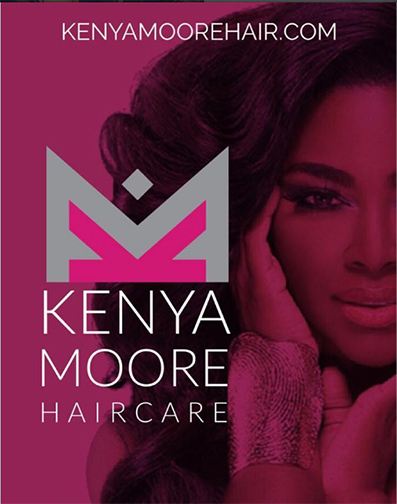 Kenya Moore Haircare line