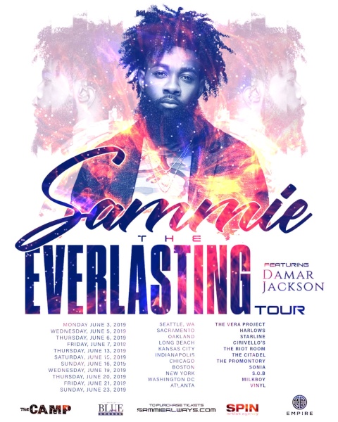 sammie the everlasting tour flyer