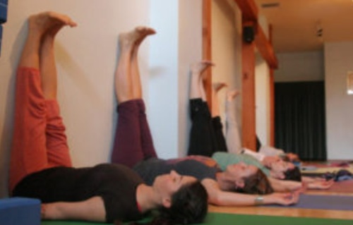 Yoga Poses - Legs Up The Wall