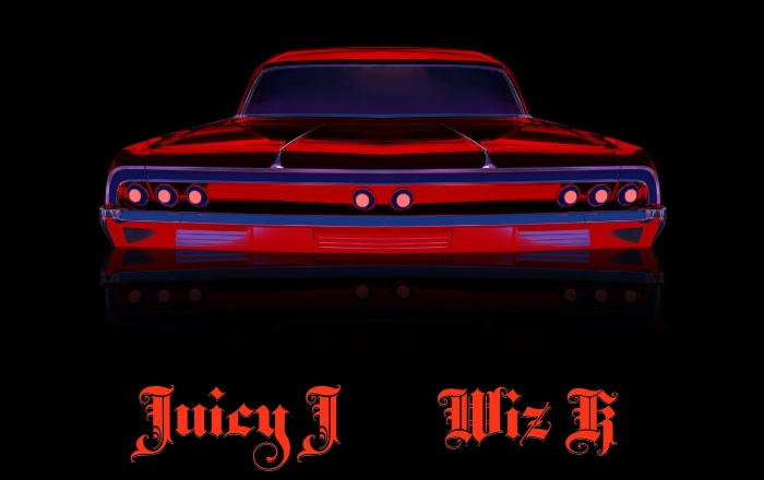 Juicy J and Wiz Khalifa Pop That Trunk cover art