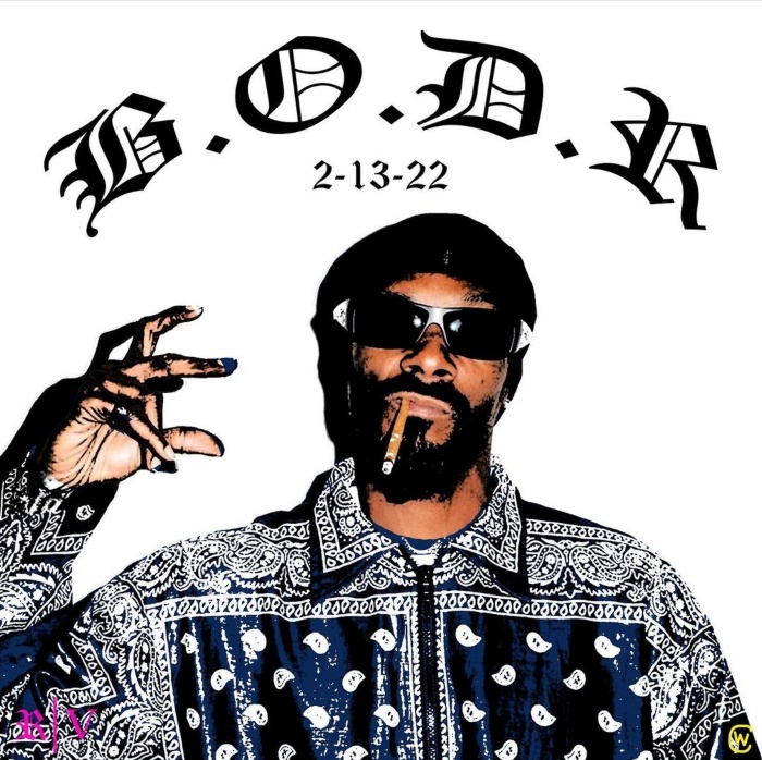 Snoop Dogg B.O.D.R. album cover 2022