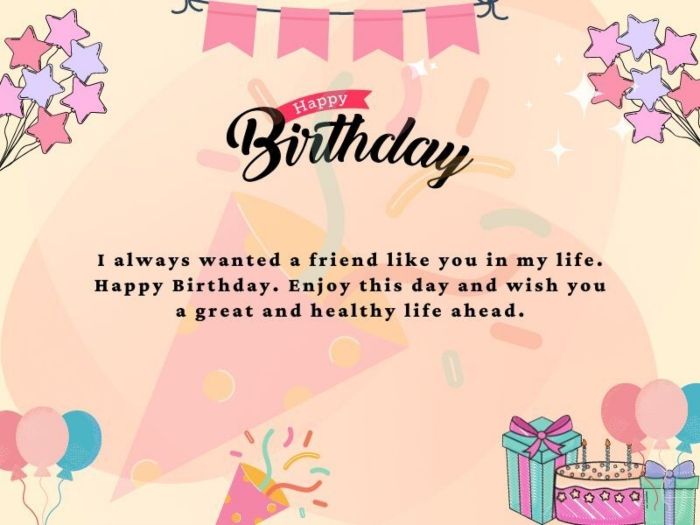 Birthday Wishes For A Friend
