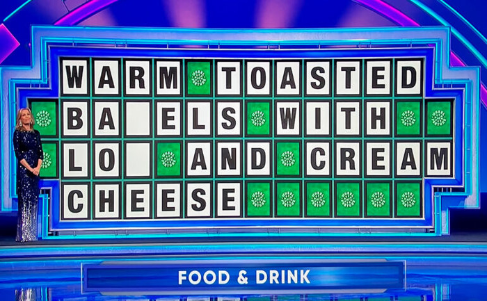 Wheel of Fortune Contestant’s Bagel Fail