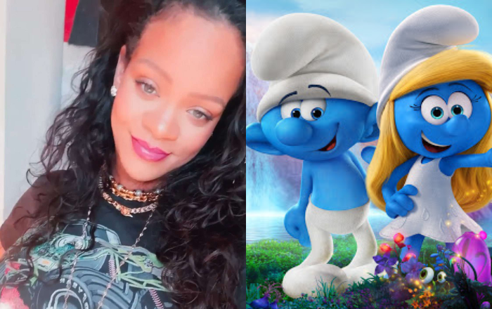 Rihanna Smurfs Movie