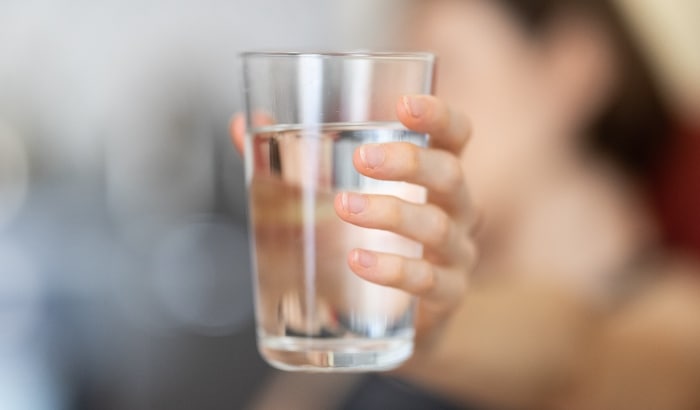 Drinking water to lose weight
