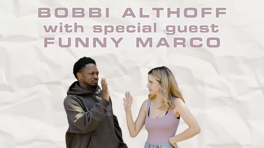 Bobbi Althoff and Funny Marco show