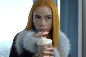 Ice Spice Munchkins Drink Dunkin Donuts collab commercial