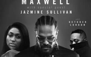 Maxwell and Jazmine Sullivan's the Serenade Tour dates