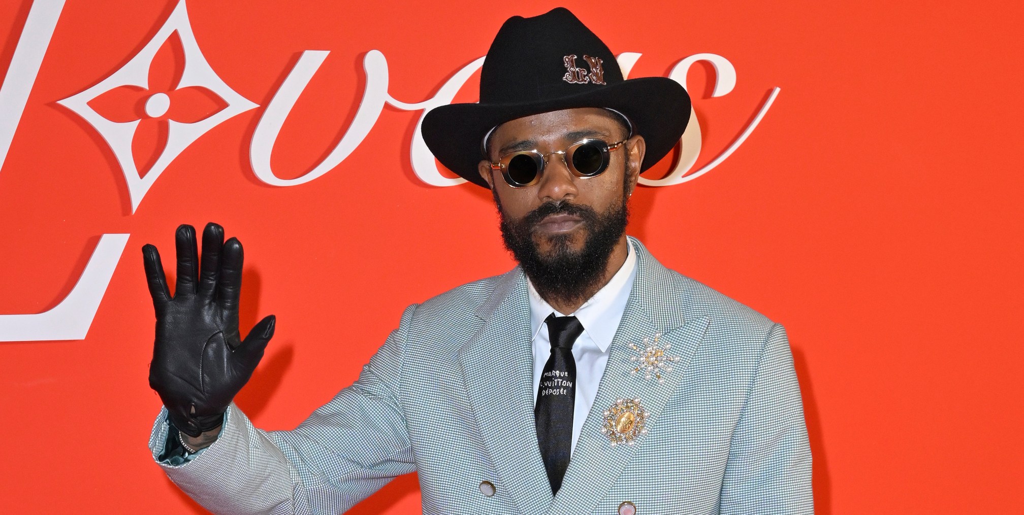 Lakeith Stanfield attends the Louis Vuitton Menswear Fall/Winter 2024-2025 show