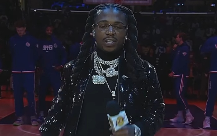 Jacquees Sings National Anthem