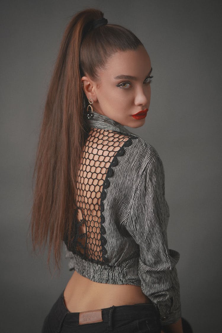 High Sleek Ponytail