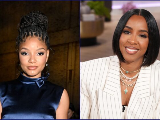 Old Money Hairstyles for Black Women inspired by Halle Bailey Kelly Rowland